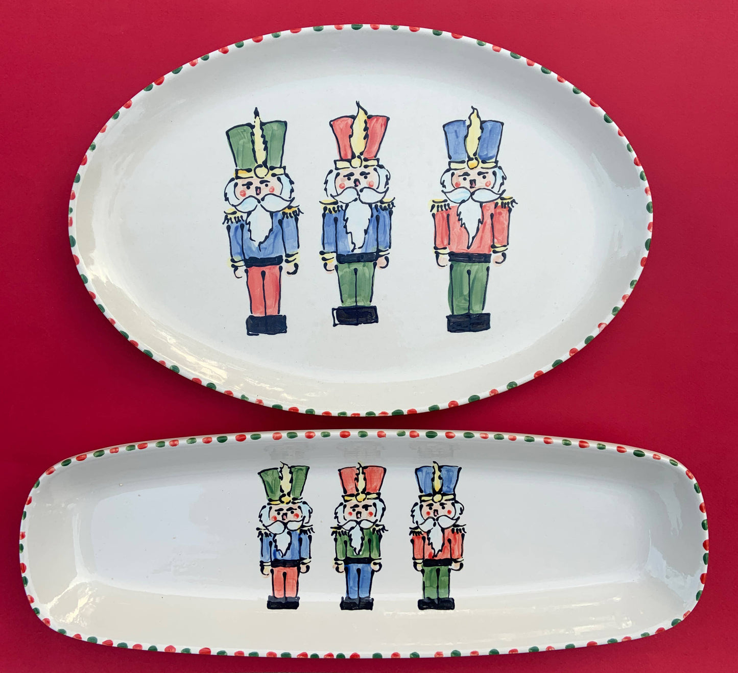 Nutcracker Oval Platter