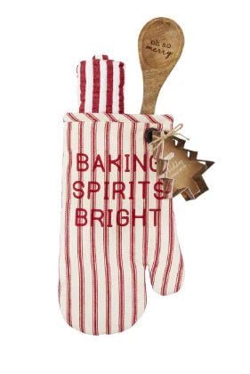 Baking Spirits Bright Oven Mitt Set