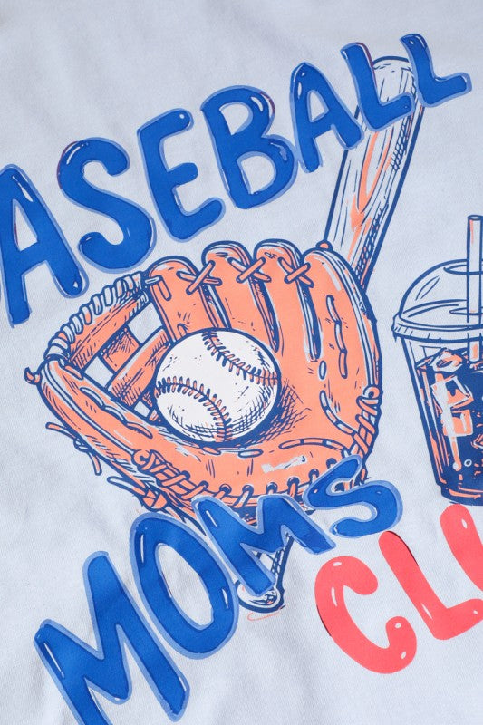 "Baseball Moms Club" Tee