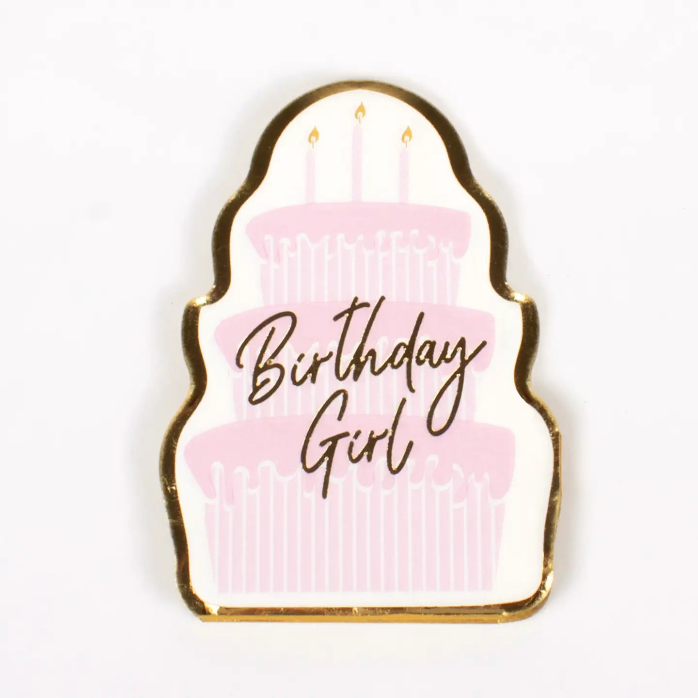8 Oak Lane "Birthday Girl" Paper Die Cut Napkins