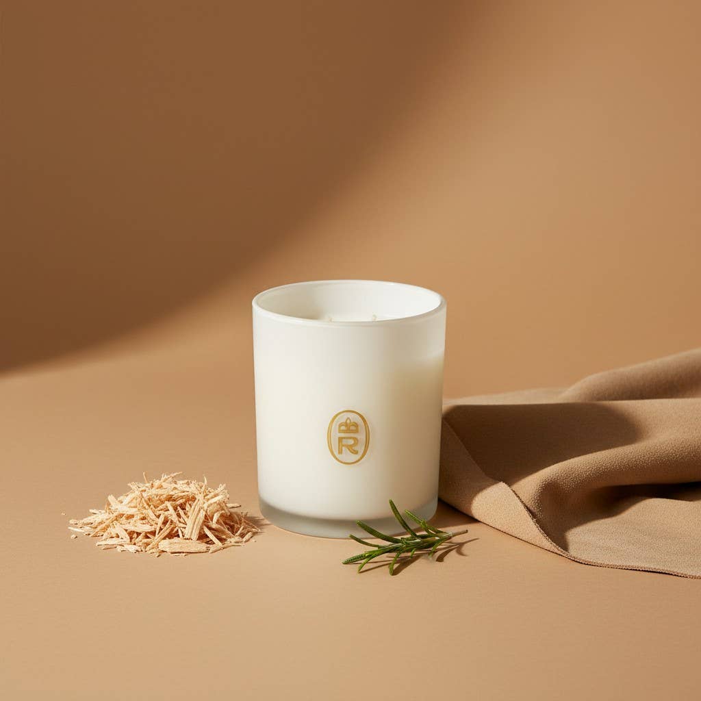 14 oz Boxed Glass Candle: Garden District