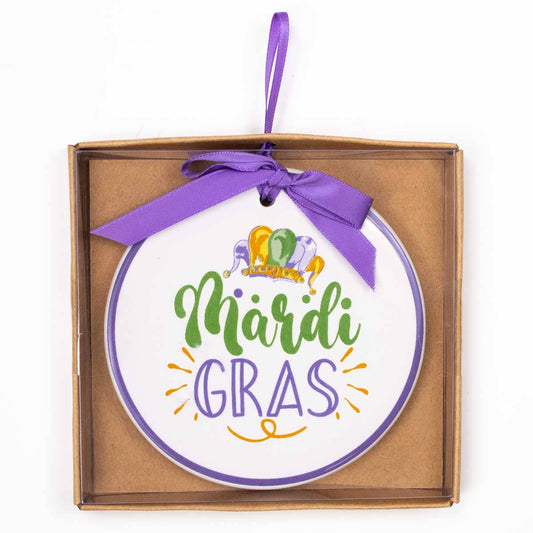 Mardi Gras Jester Ornament