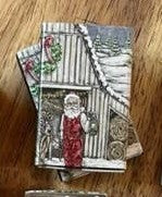 Vintage Santa Printed Matchboxes- Six Options