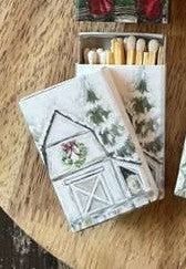 Vintage Santa Printed Matchboxes- Six Options