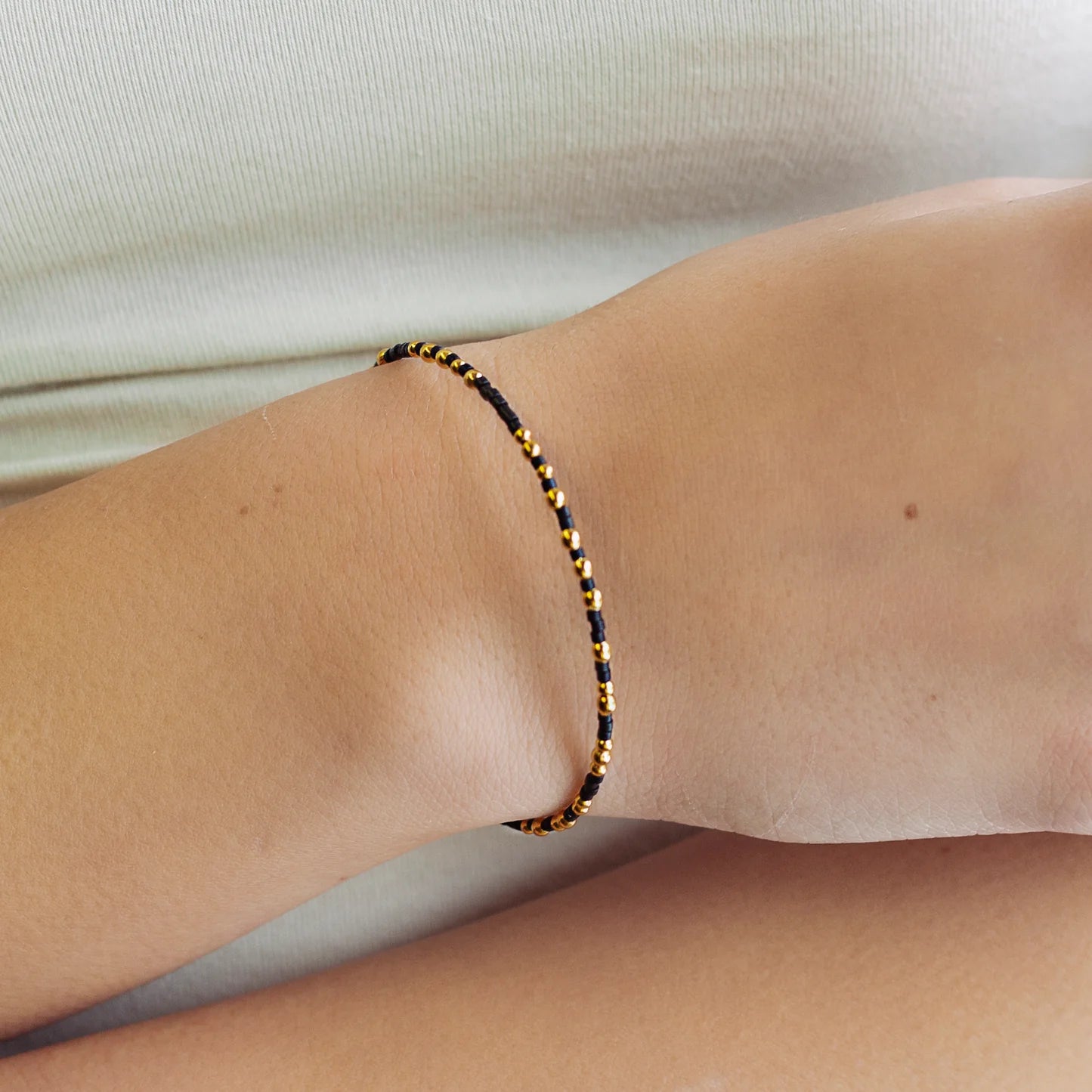 Lenny & Eva Confetti Bangle-Black