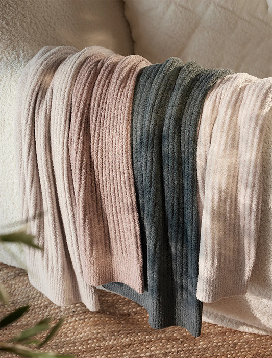 Barefoot Dreams CozyChic Lite Ribbed Baby Blankets
