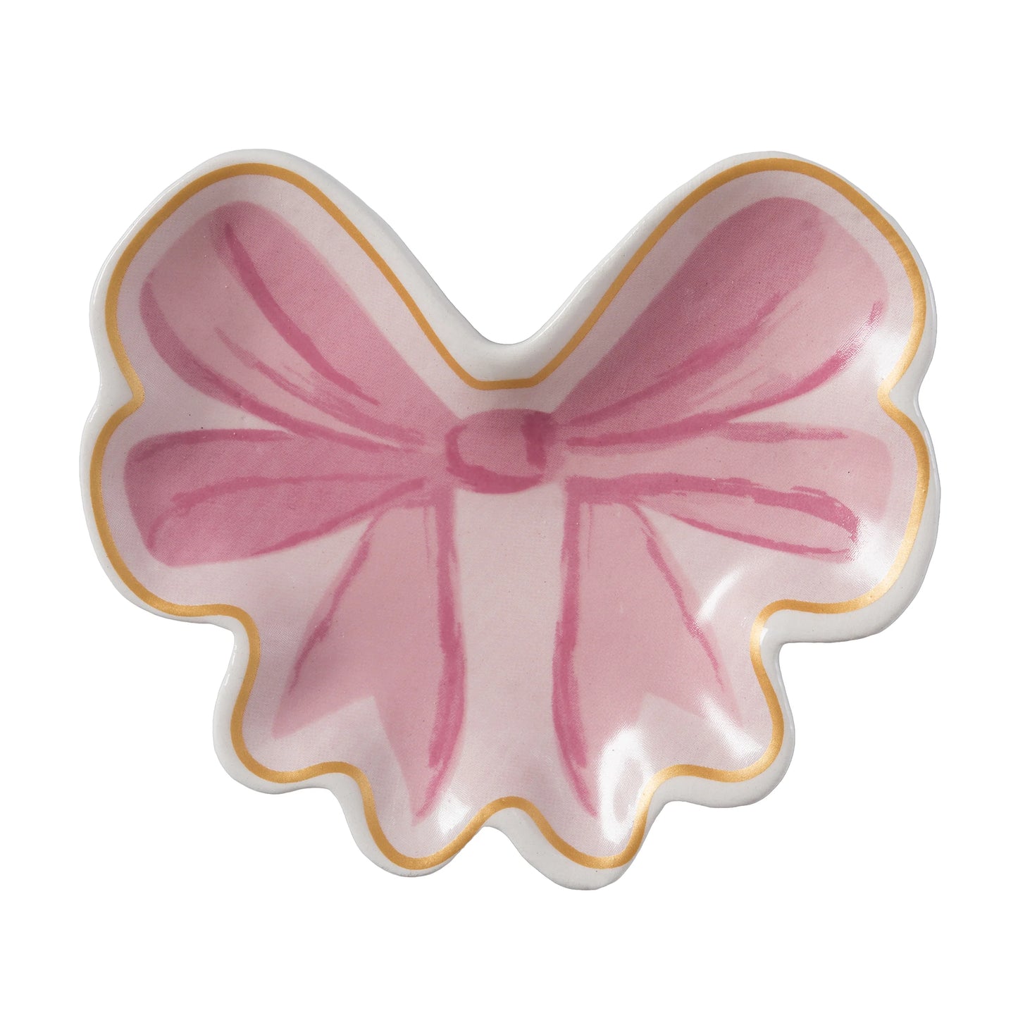 "Pink Bow" Trinket Dish