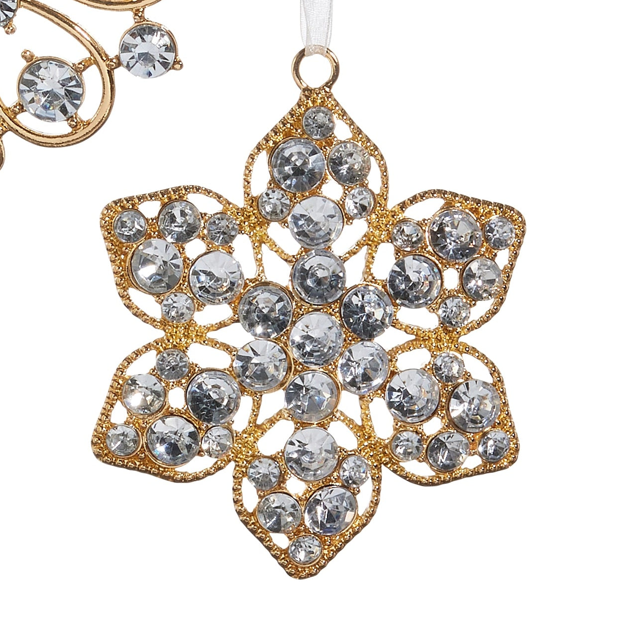 Jeweled/Embellished Brooch Ornaments- Flower, Pearl, Snowflake