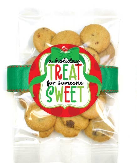 Christmas Chocolate Chip Cookie Bags- Six Options