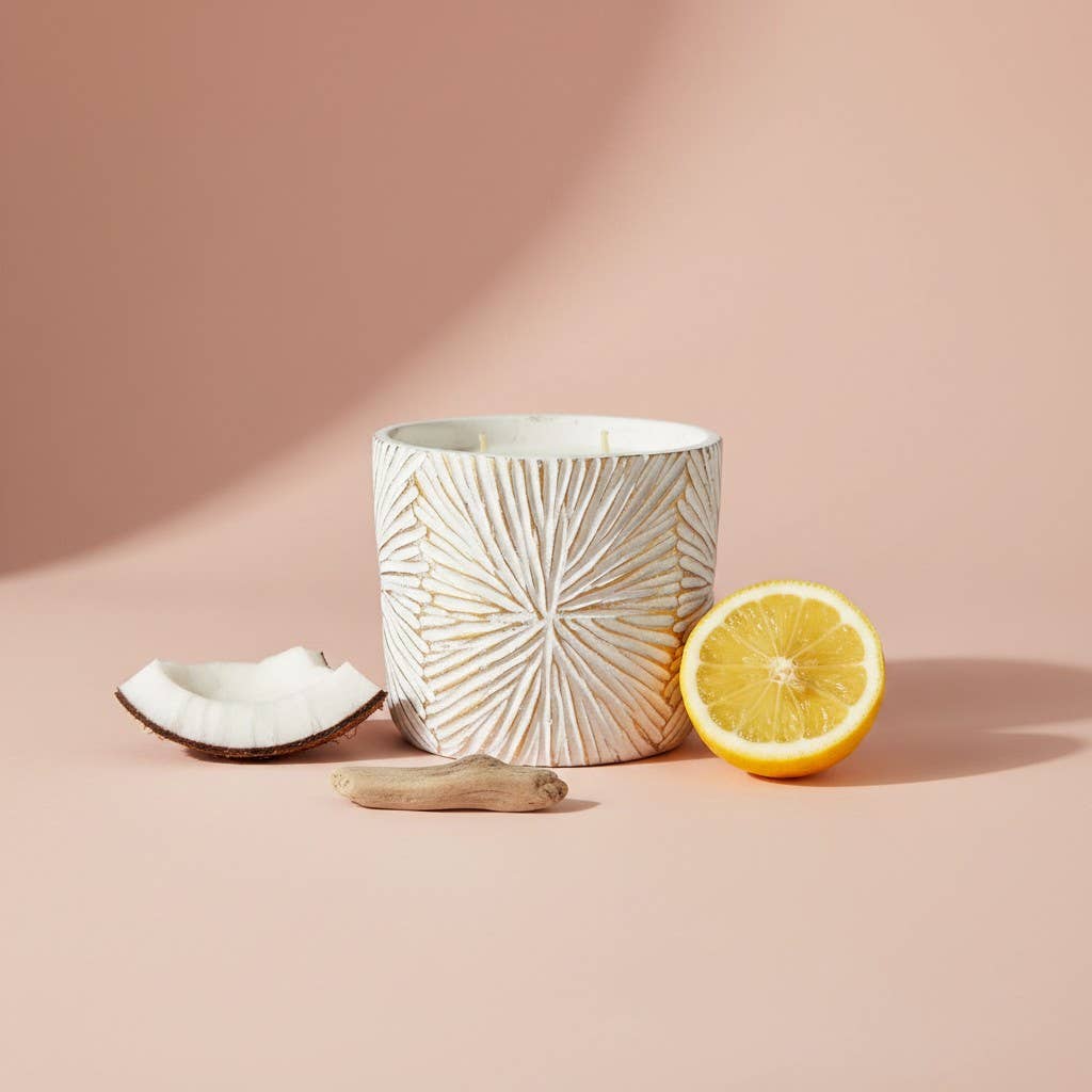 20 oz Sky Burst Candle: Zydeco Amber