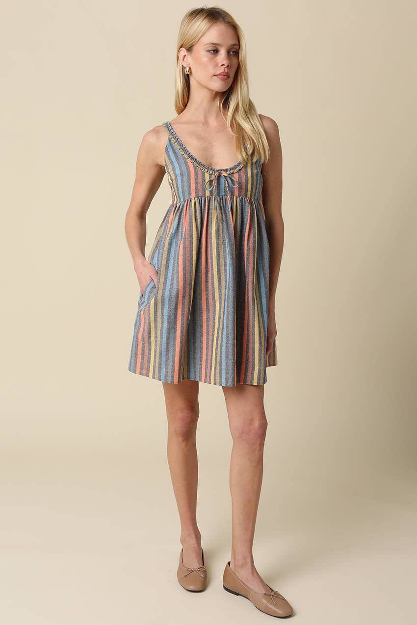 Skye Babydoll Mini Dress