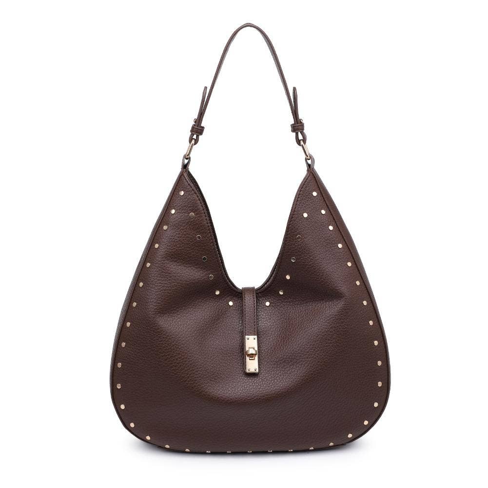 Olivia Hobo Handbag: Chocolate