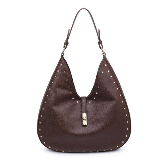 Olivia Hobo Handbag: Chocolate