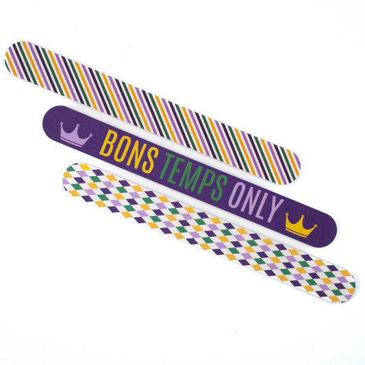 Bons Temps Only Nail Files 7x1x.16   Set of 3
