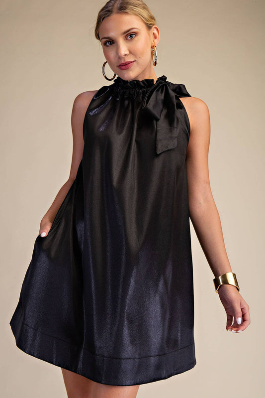 Glam Shimmer Mini Dress