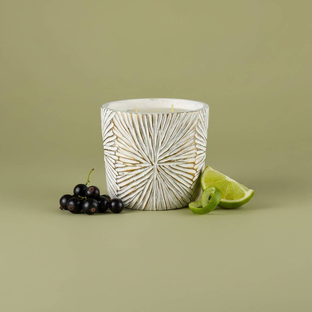 20 oz Sky Burst Candle: Zydeco Amber