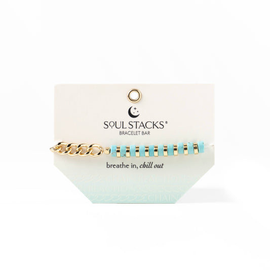 Soul Stacks Bracelet Bar - Breathe In, Chill Out