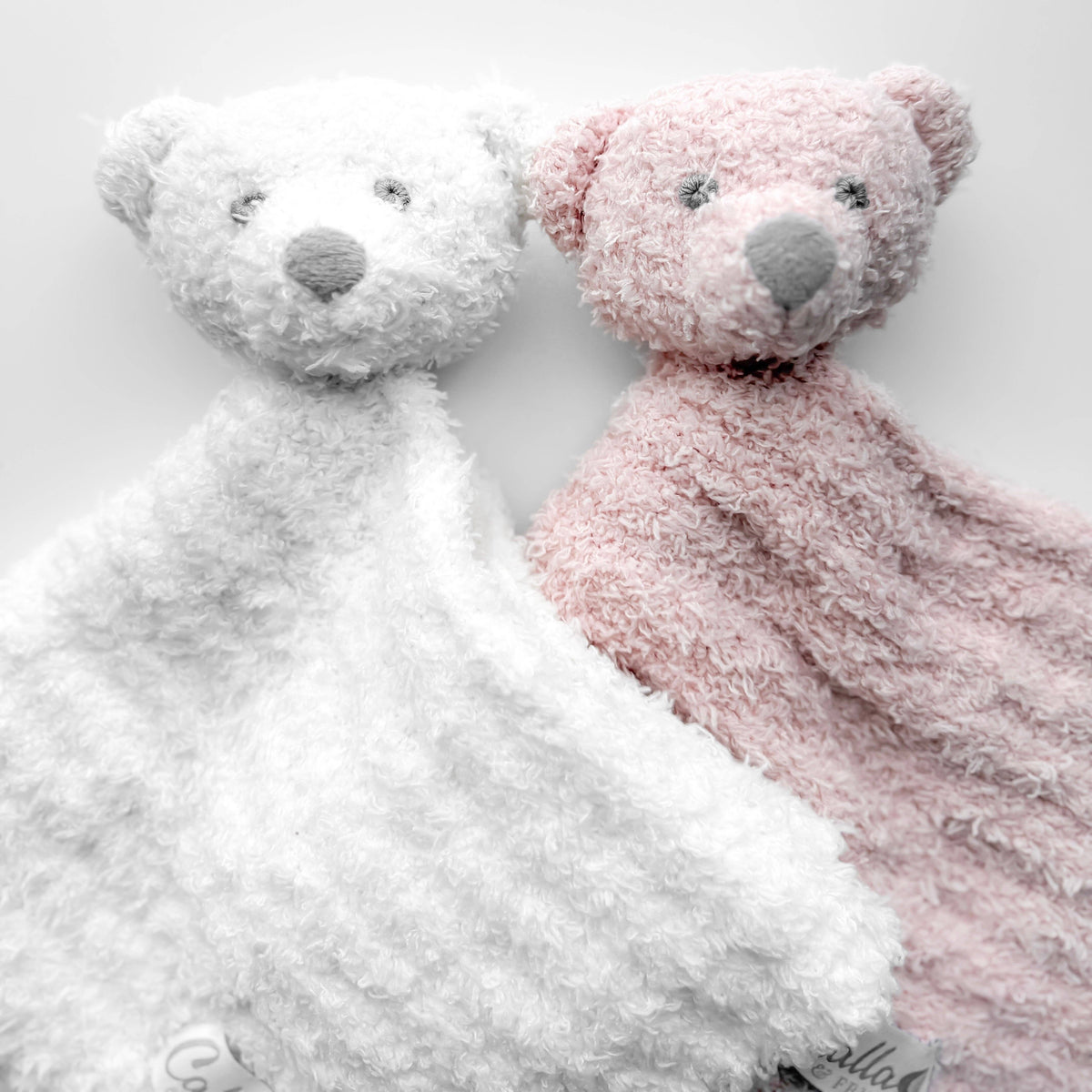 Little Snuggles Lovey - Bear: Petal Pink
