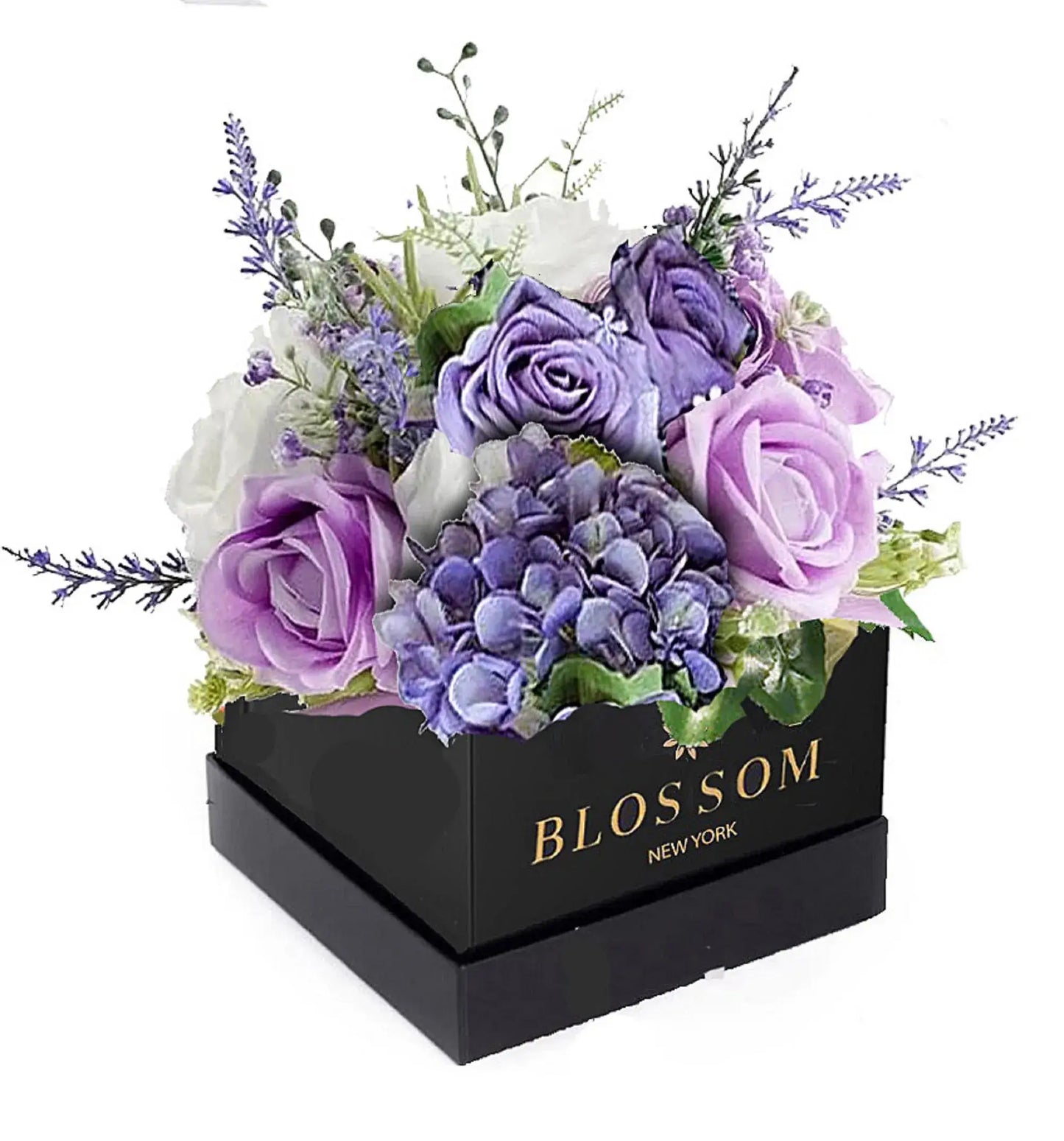 Forever Soap Flowers- Purple Bouquet