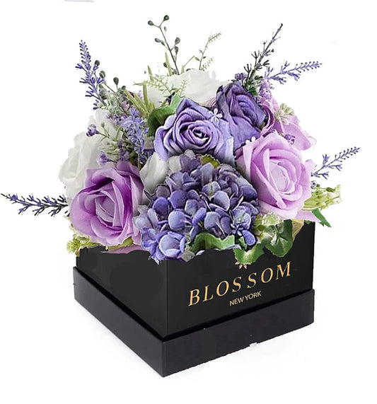 Forever Soap Flowers- Purple Bouquet