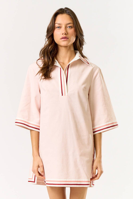 Oversize Mini Dress w/ Pockets