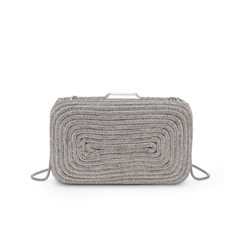 Shireen Silver Evening Bag
