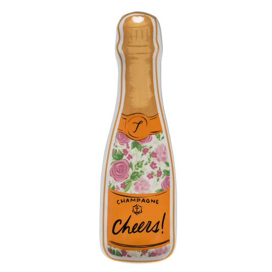 "Champagne Bottle" Trinket Dish