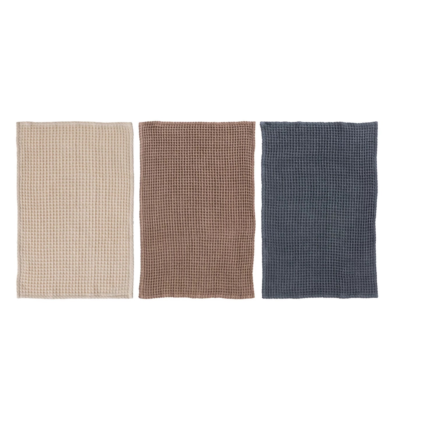 Round Mango Wood Cheese Board & Tea Towel Set