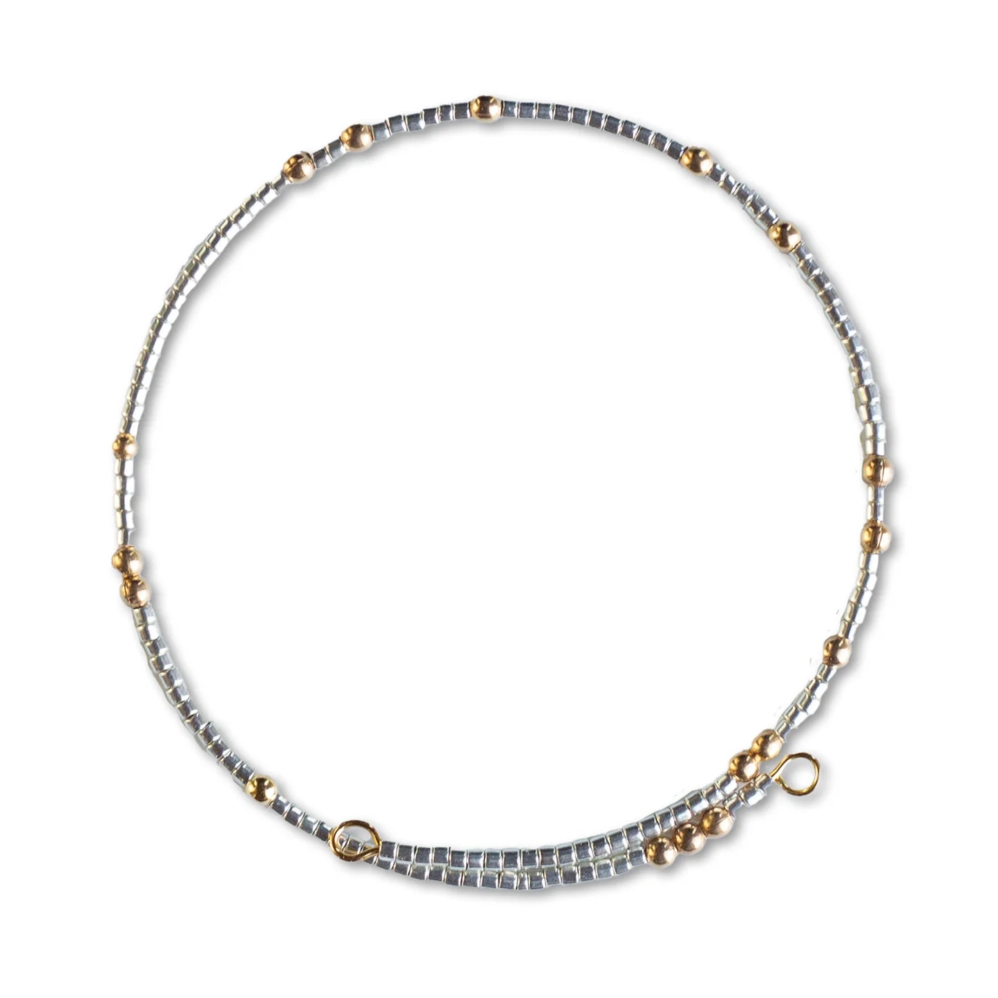 Lenny & Eva Confetti Bangle-Silver