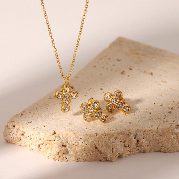 Carsen Cross Necklace