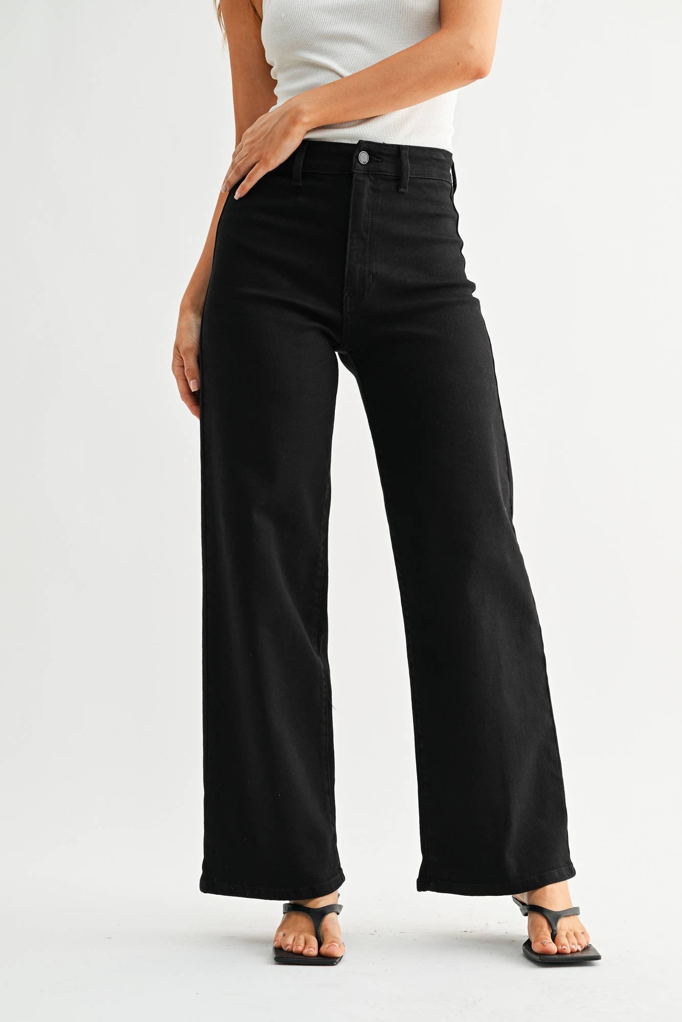 Black Orchid Wide Leg Jean