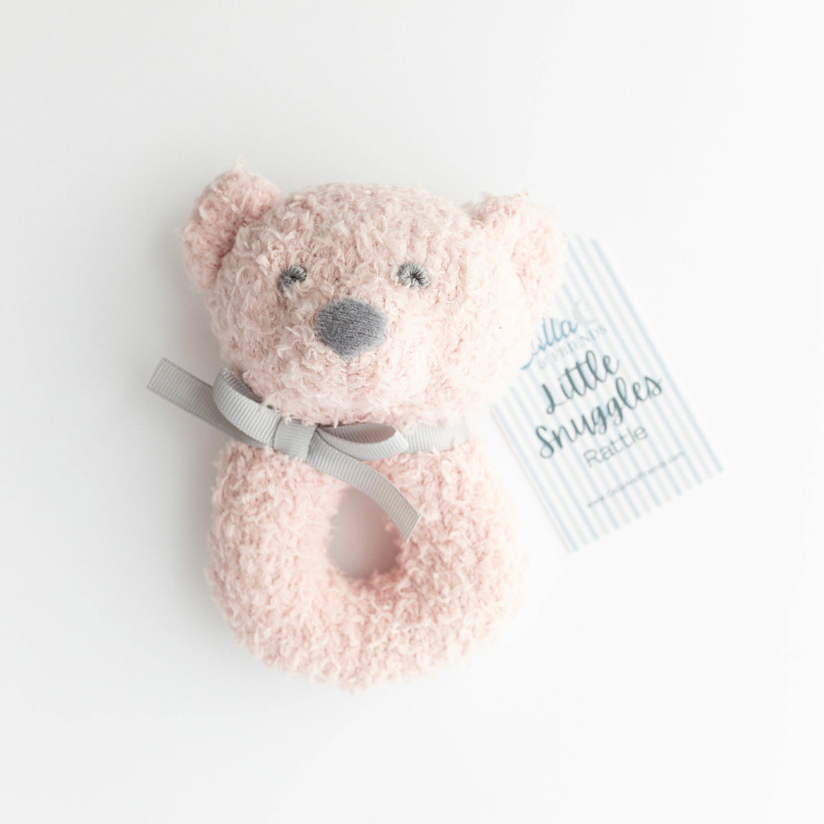 Little Snuggles Rattle - Bear: Milk