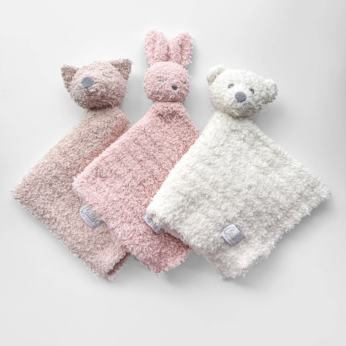 Little Snuggles Lovey - Fox: Powder Blue