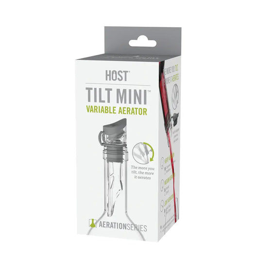 TILT™ Mini Variable Aerator Pour Spout w/ Stopper & Stand