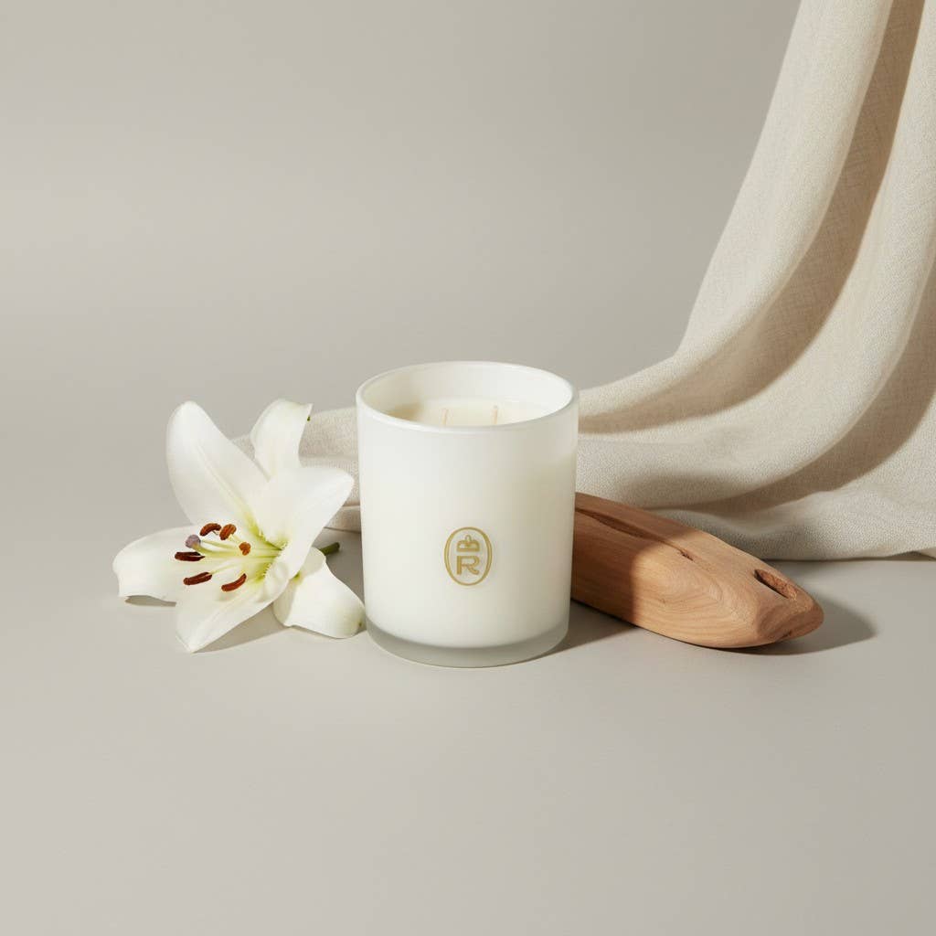 14 oz Boxed Glass Candle: Queen of Bourbon