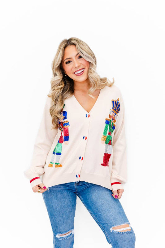 Twinkle Toyland Nutcracker Cardigan