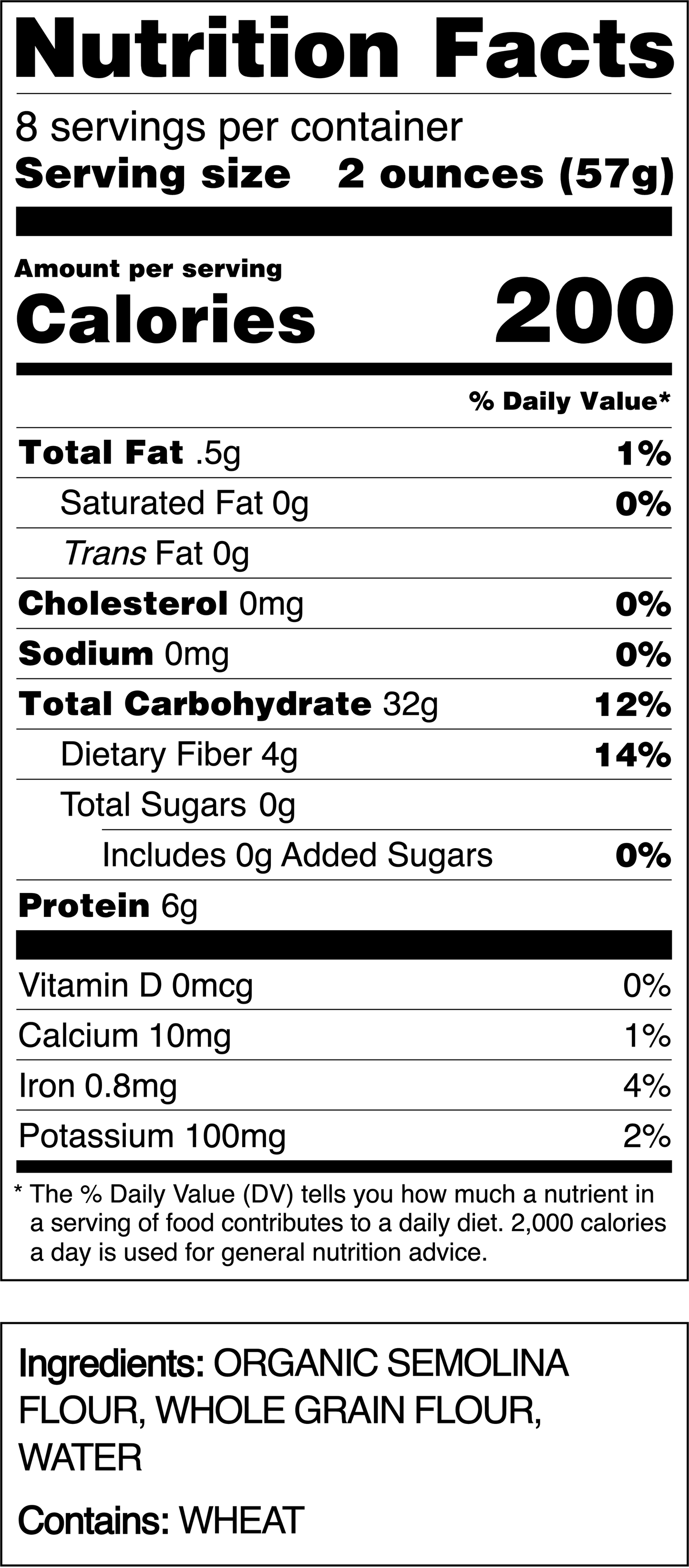 Regenerative Whole-Grain Radiatori - L'Isolina “Farmed for Flavor” Pasta