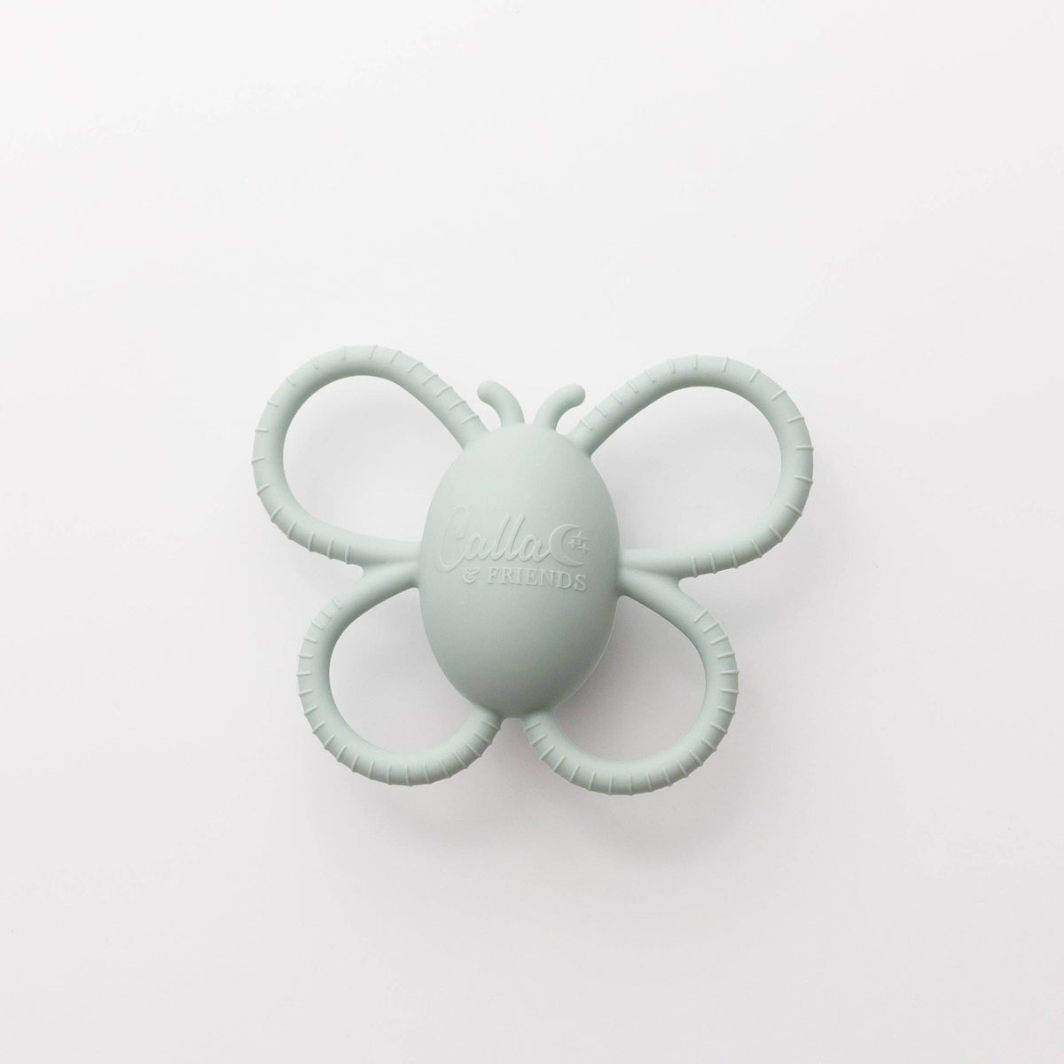 Garden Party Collection - Butterfly Rattle Teether: Lemon