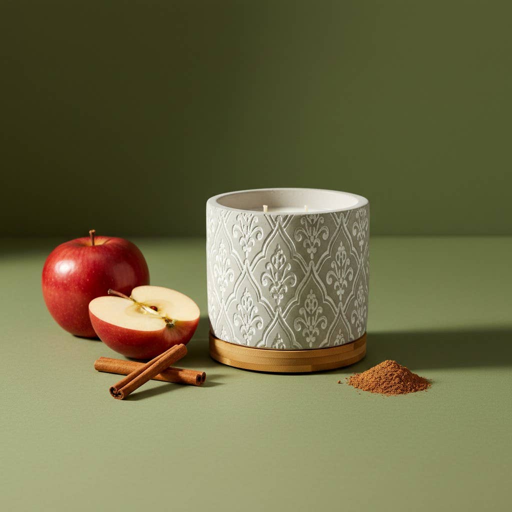 16 Ounce Damask Stone: Orleans Tea