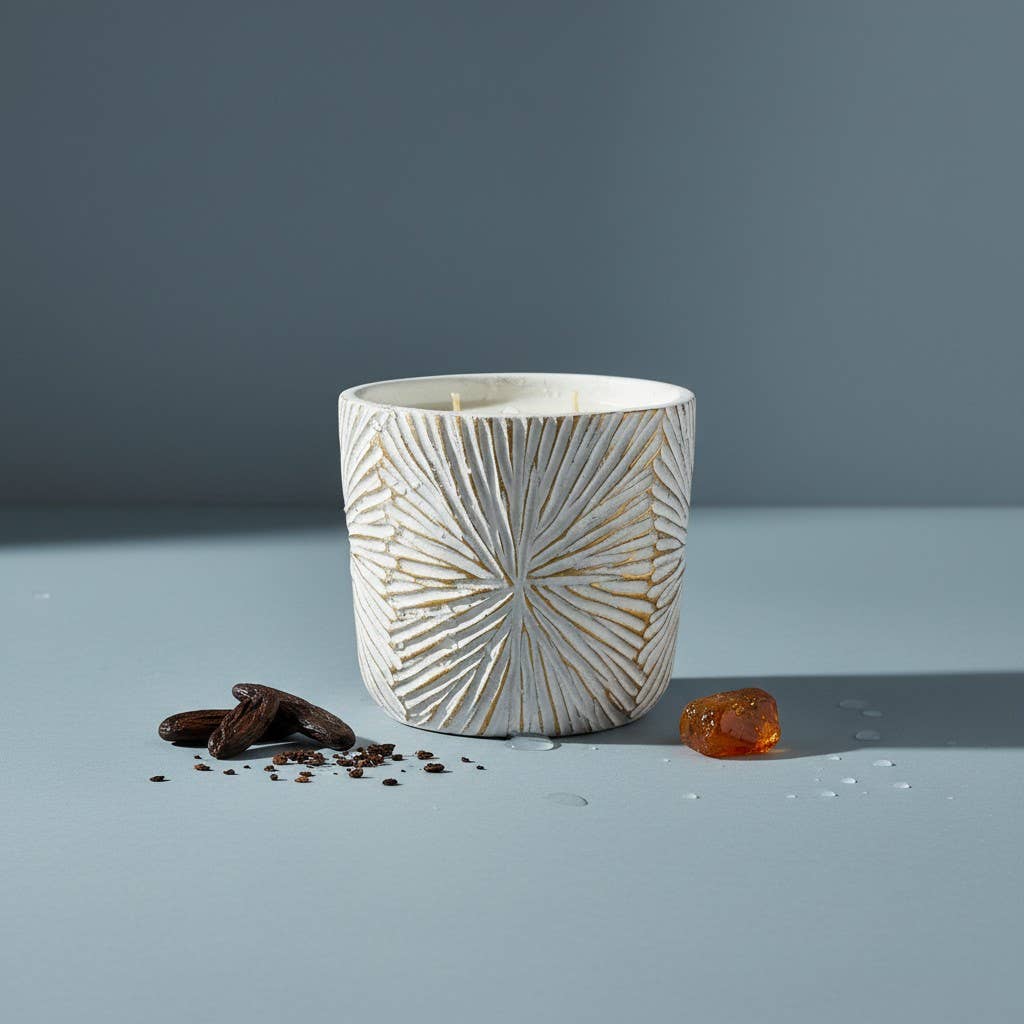20 oz Sky Burst Candle: Zydeco Amber