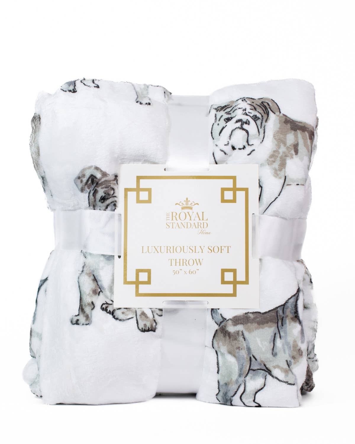Forever Bulldog 50" x 60" Throw