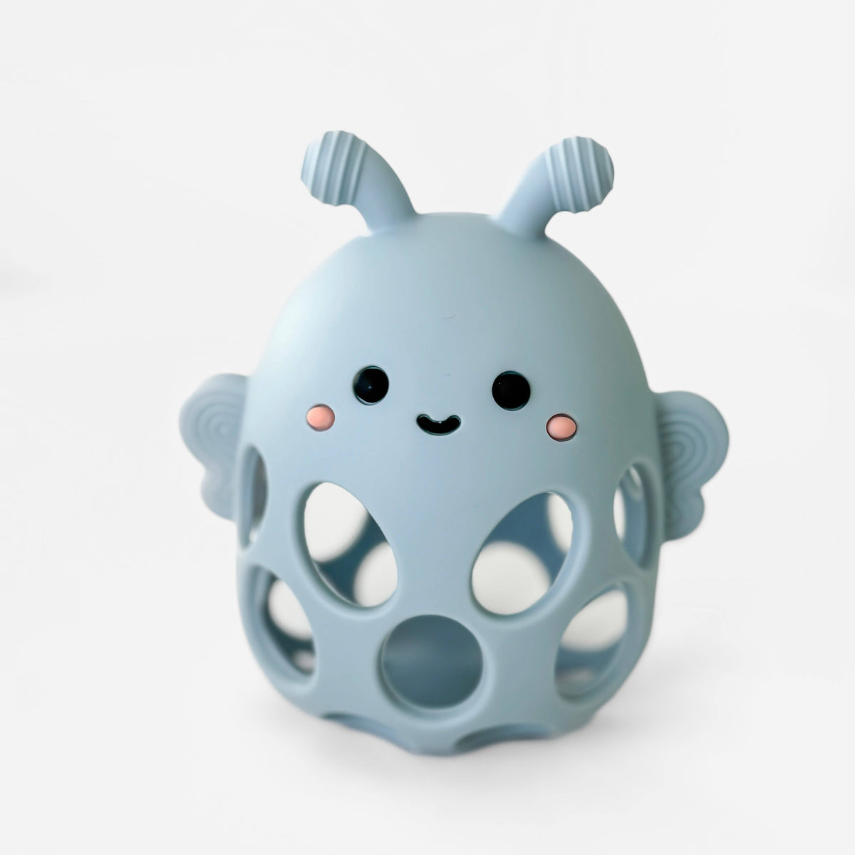Garden Party Collection - Honey Bee Teether: Light Sage