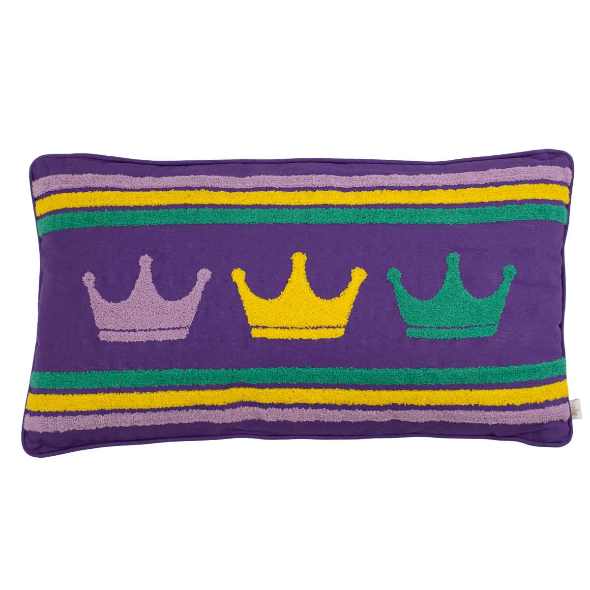 Victoria Crown Lumbar Throw Pillow