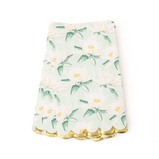 Magnolia Mint Paper Guest Towels