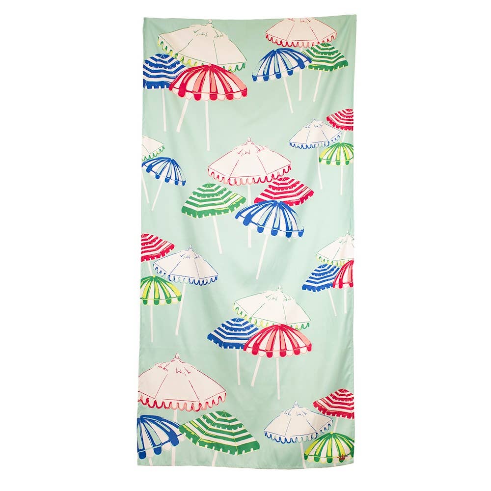 Monterosso Beach Towel - Capri/Hot Pink/Sapphire