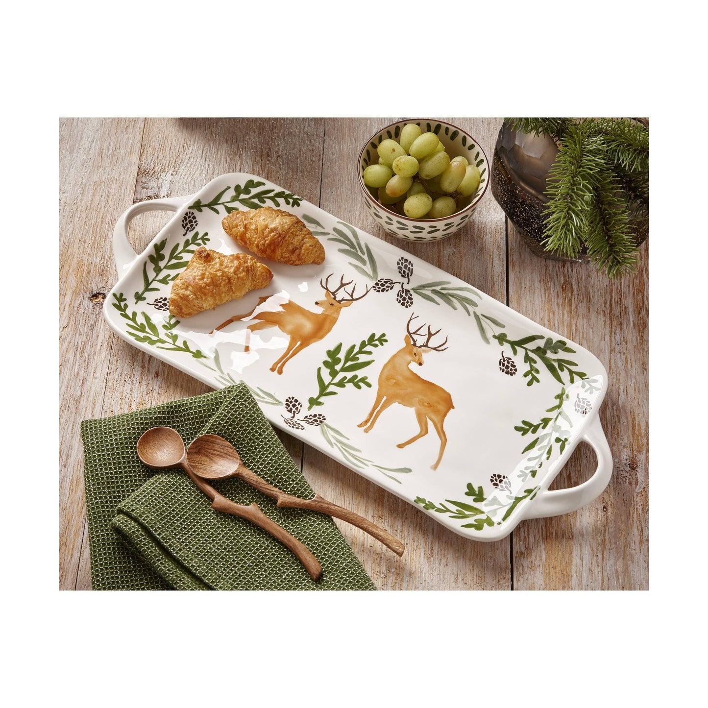 Warm Wishes Stag Platter