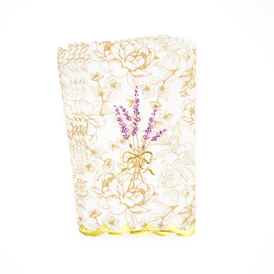 8 Oak Lane "French Lavender" Paper Guest Towels