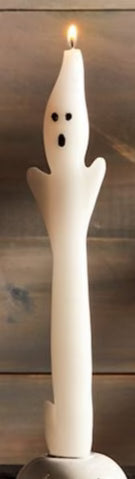 Halloween Taper Candle-Ghost