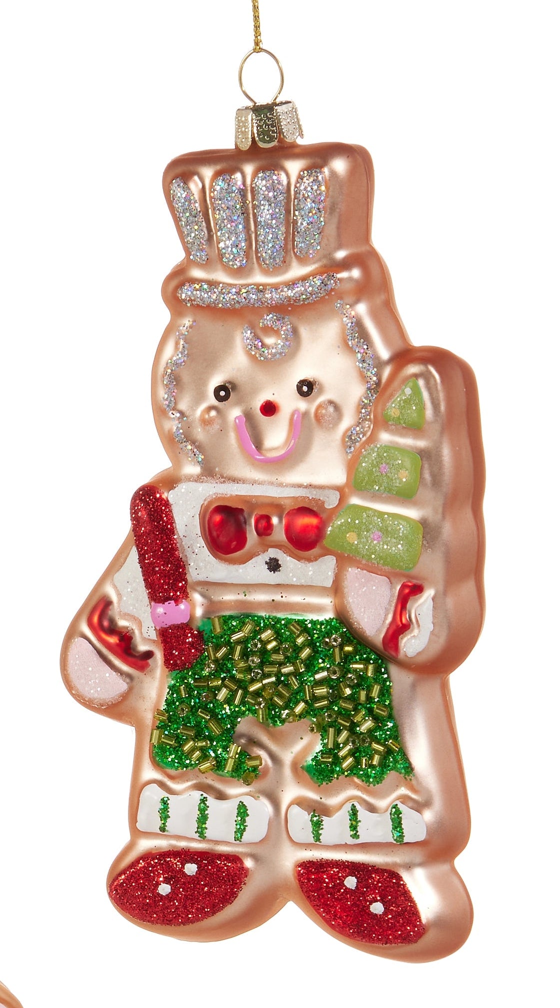 Happy Gingerbread Ornaments- Boy, Girl
