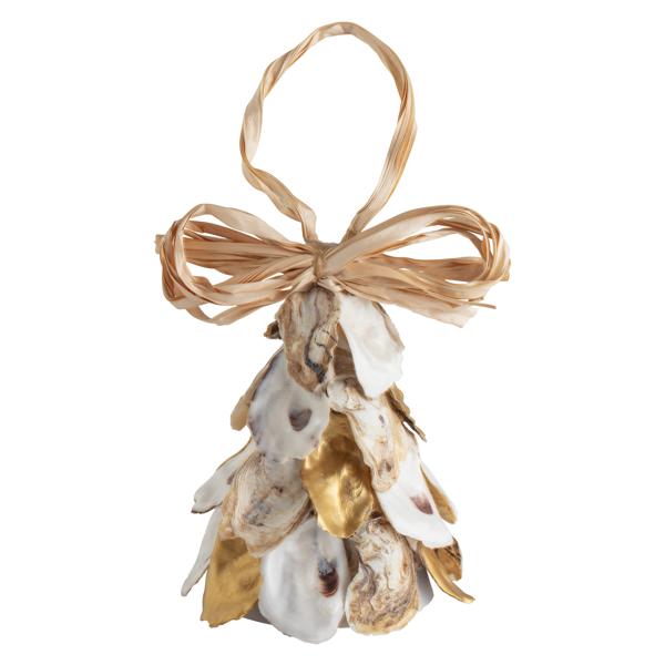 Gold Oyster Tree "light-up" Ornament